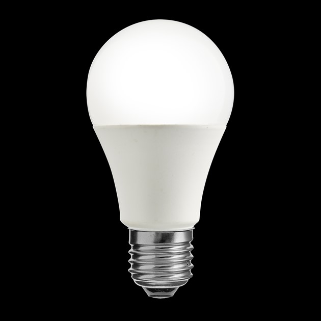 UNI-LED normal opal sensor E27 6W 3000K